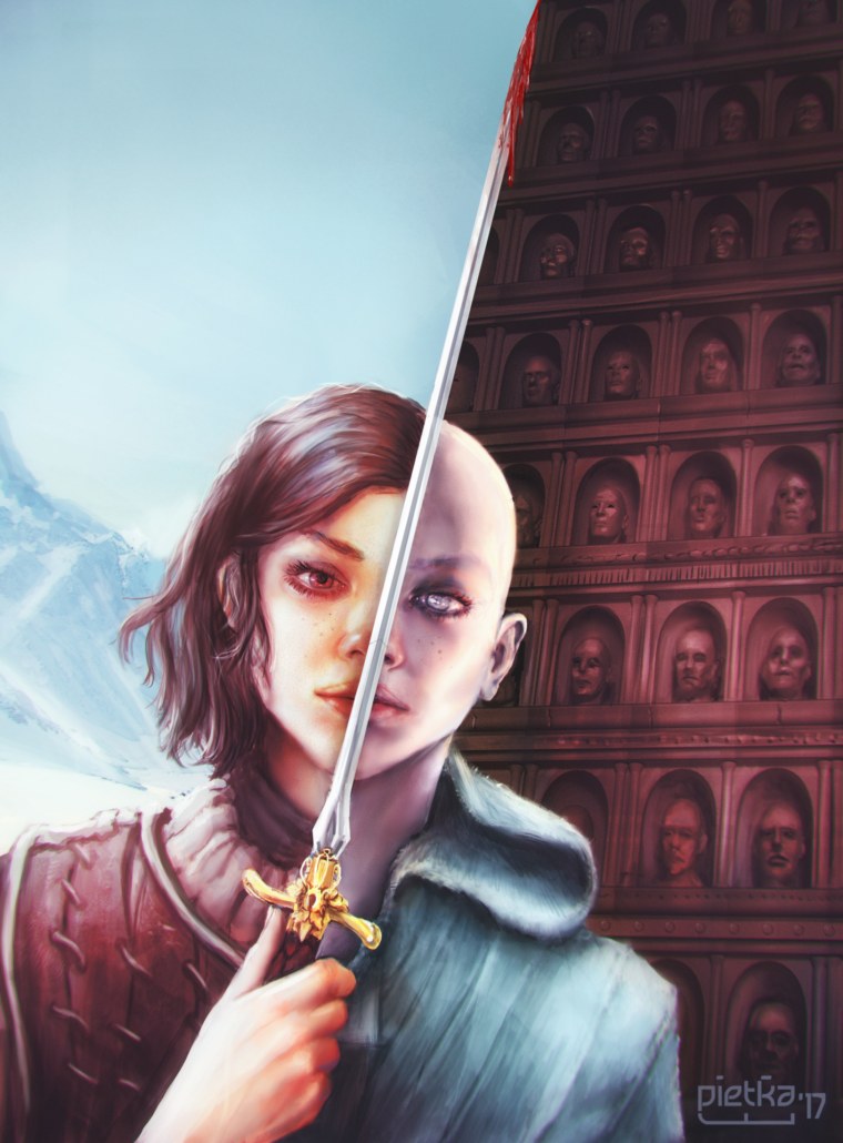 Арья Старк книжная арт