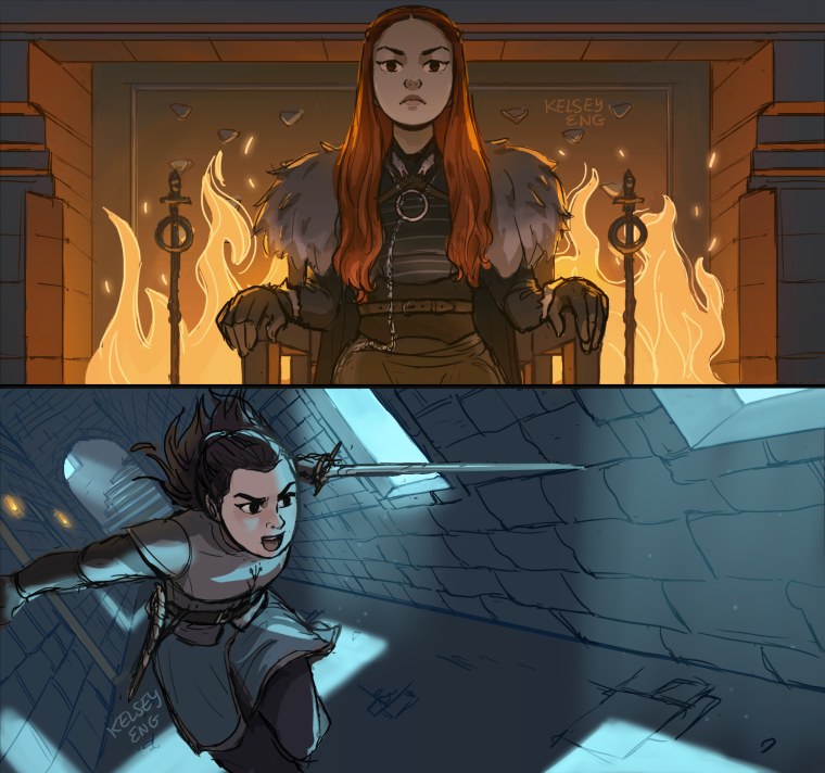 Арья Старк Art