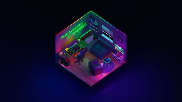 Обои Razer Bedroom
