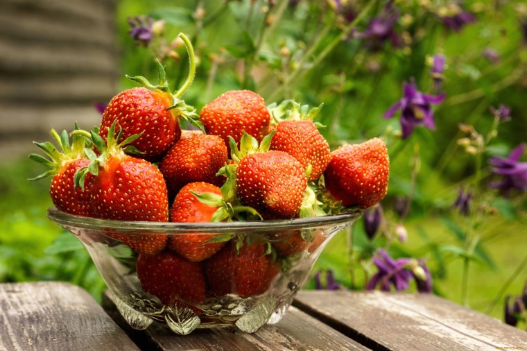 Клубника обои