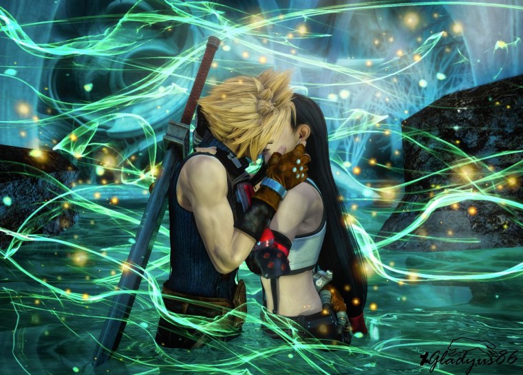 Final Fantasy Клауд и тифа