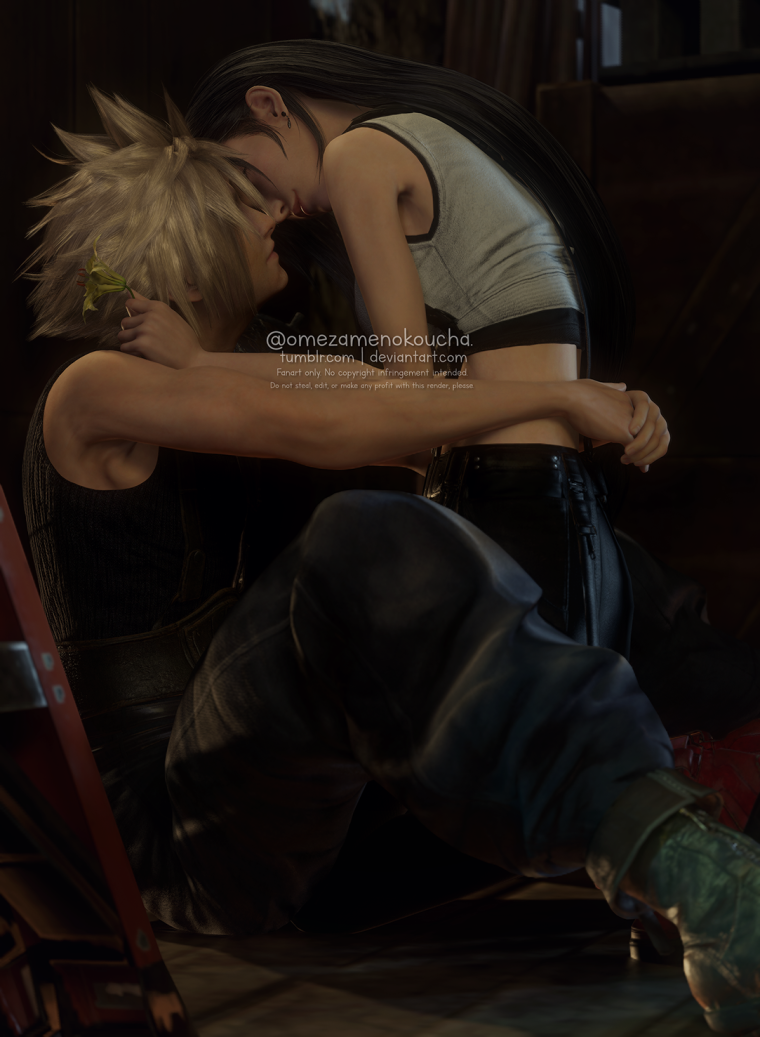 Final Fantasy 7 Клауд и тифа