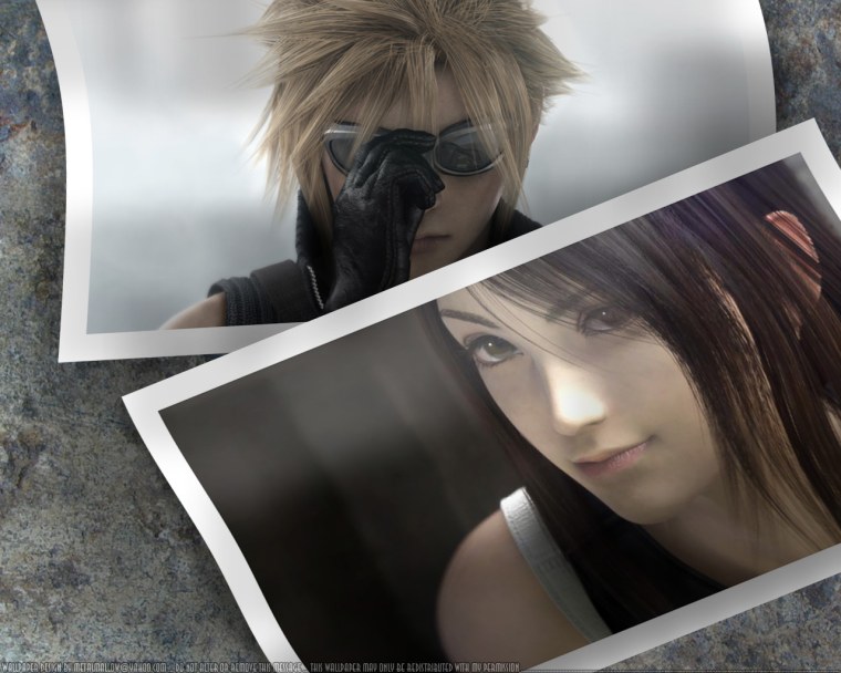 Последняя фантазия 7 тифа и Клауд