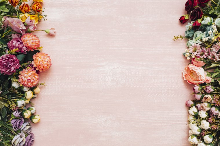 Фон с цветами для текста