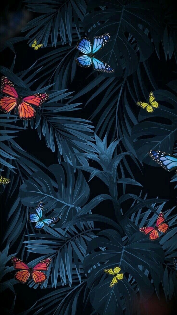 Сердце человека на черном фоне