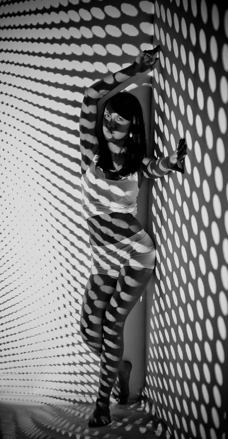 Фотосессия с проектором