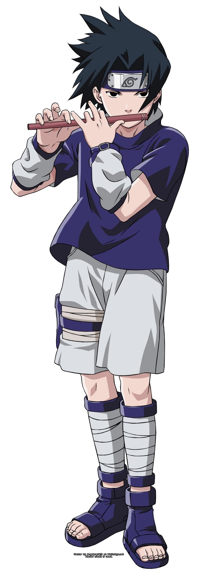 Саске Учиха в полный рост