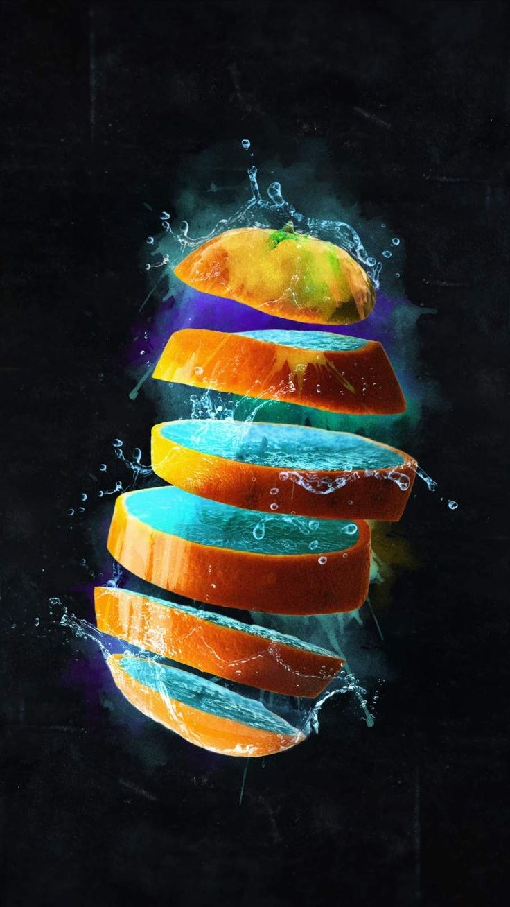 Неоновые заставки Apple