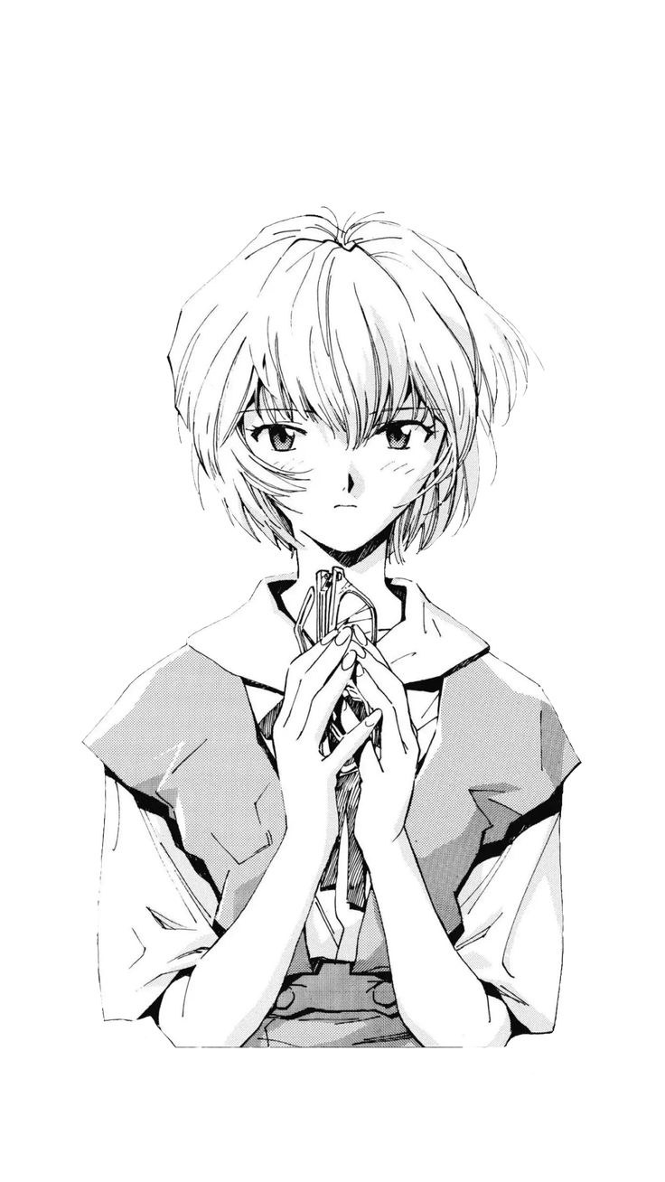 Рей из манги Евангелион