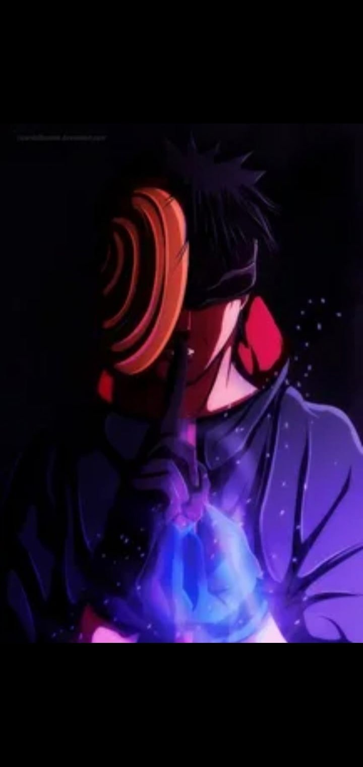 Тоби Учиха арт