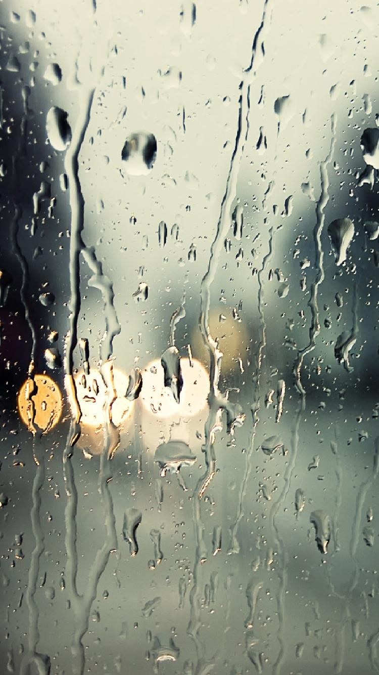 Капли дождя