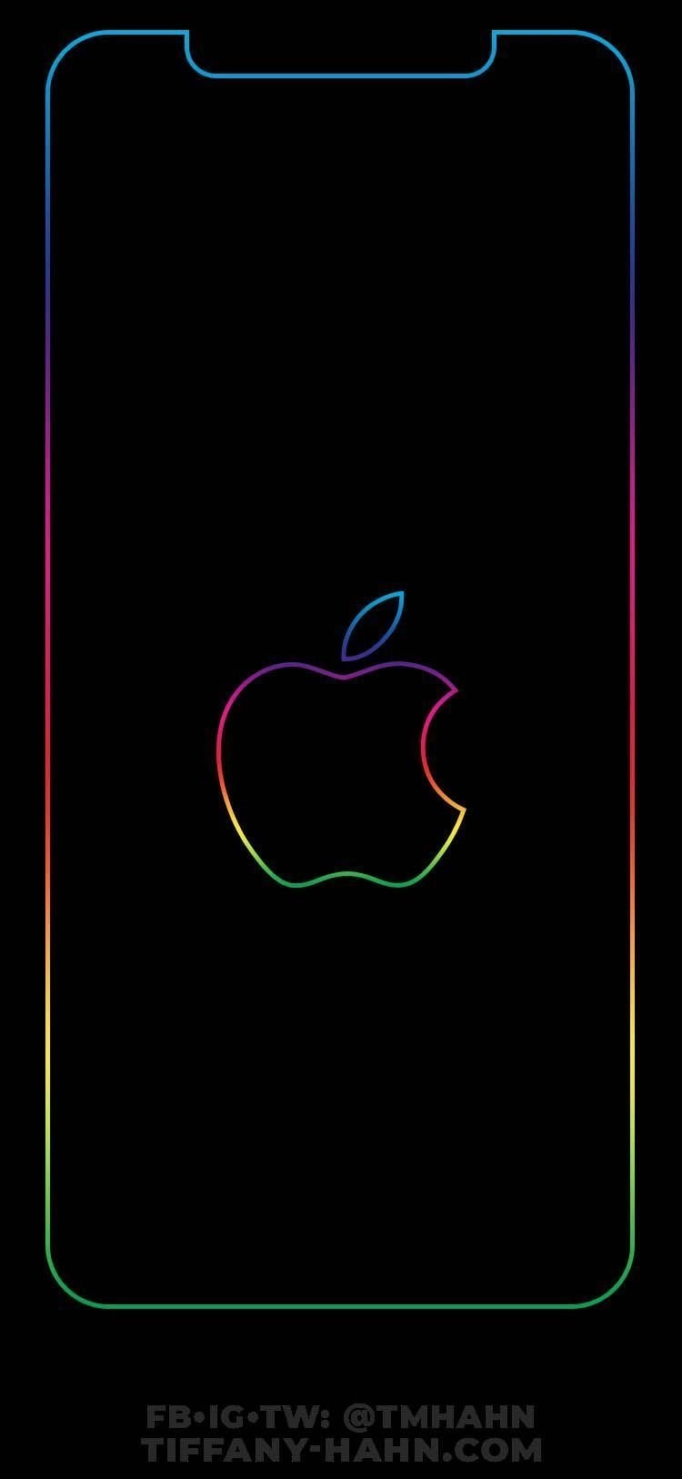 Обои на айфон с рамкой