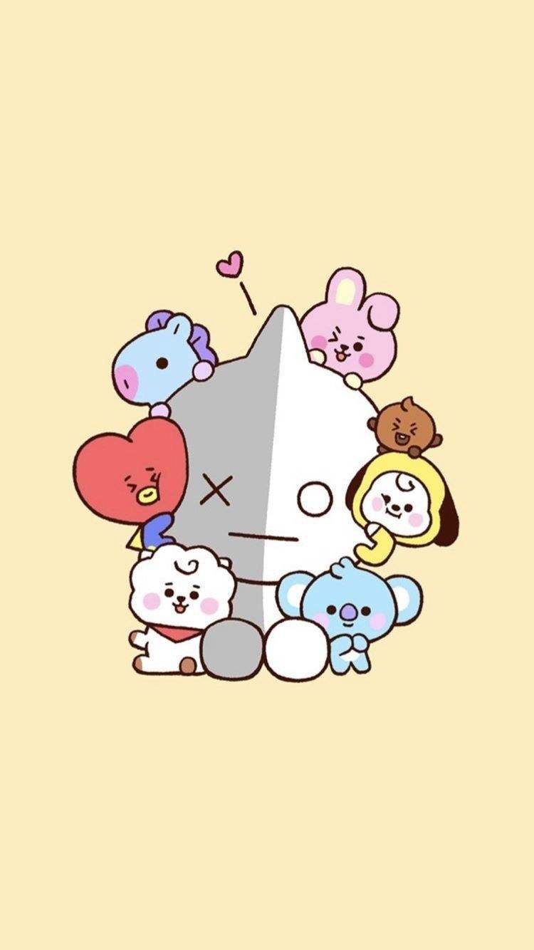 Персонажи БТС bt21