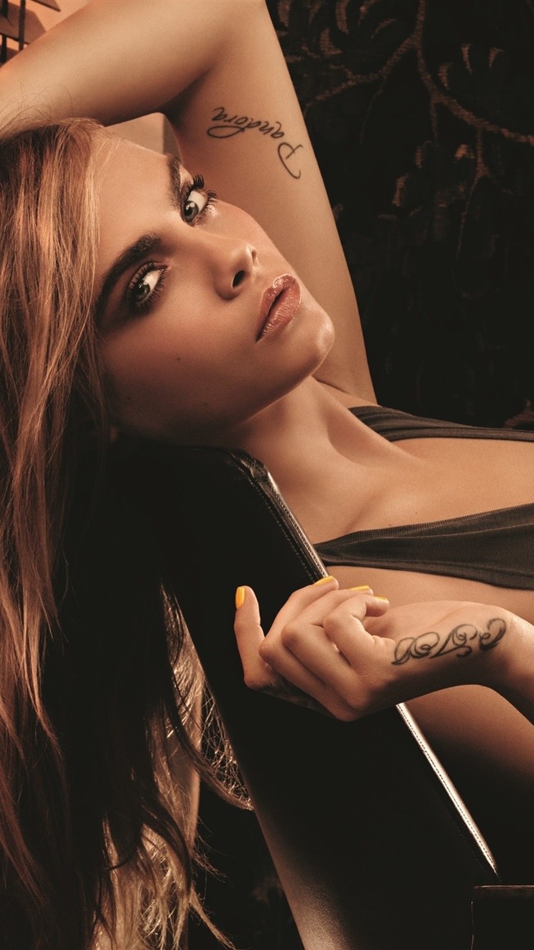 Кара Делевинь обои 1920 1080