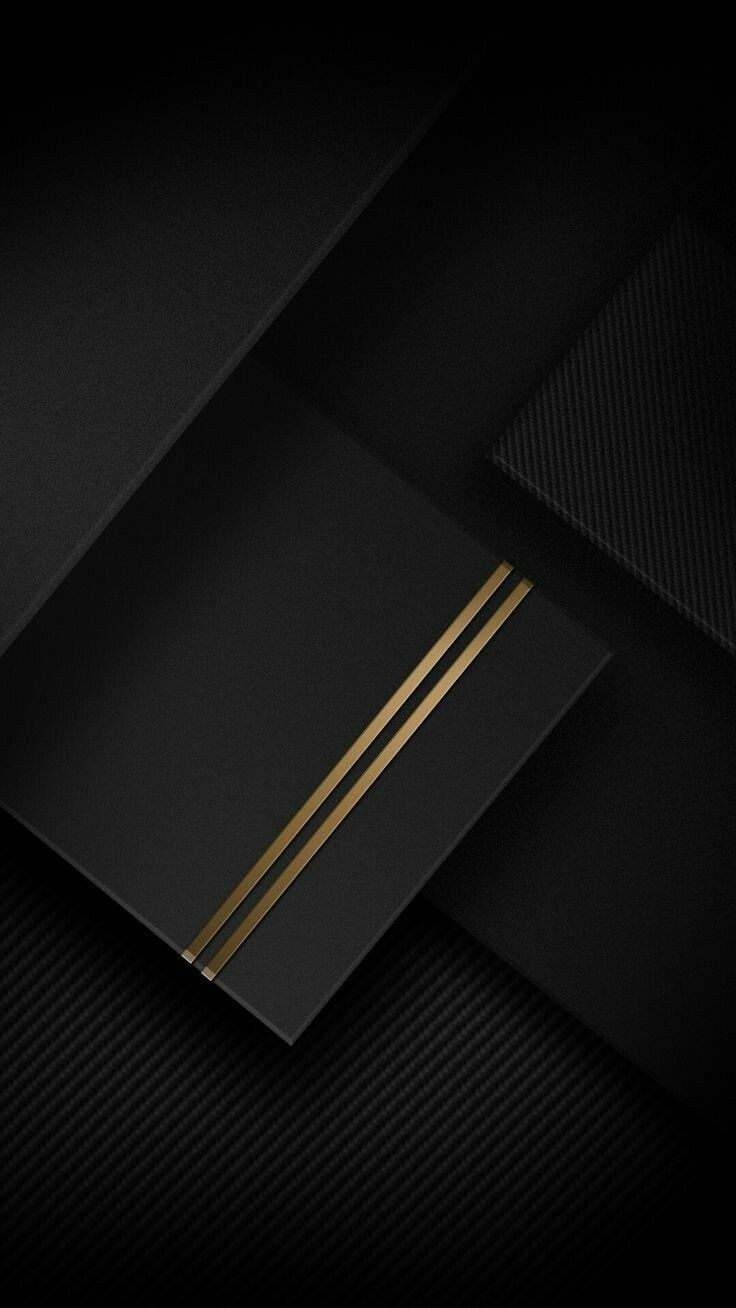 Вертикальный фон черный с золотом