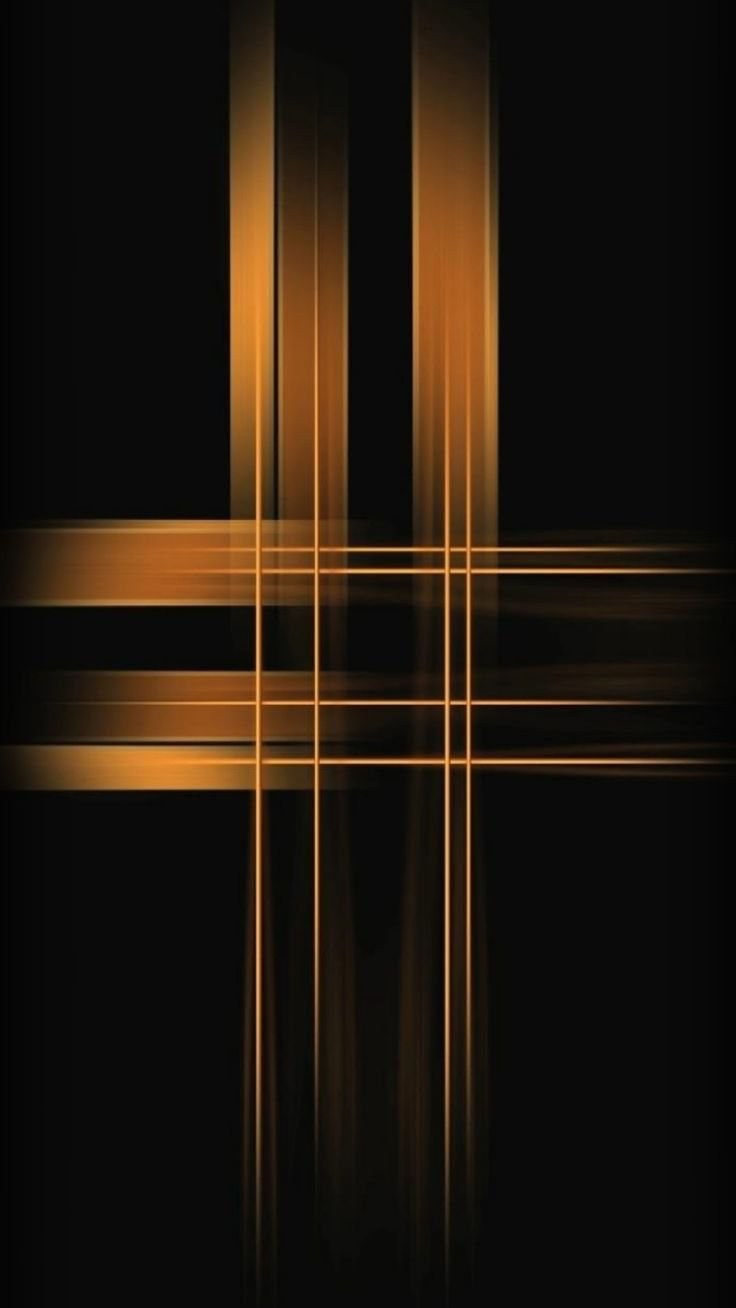 Золото на черном фоне