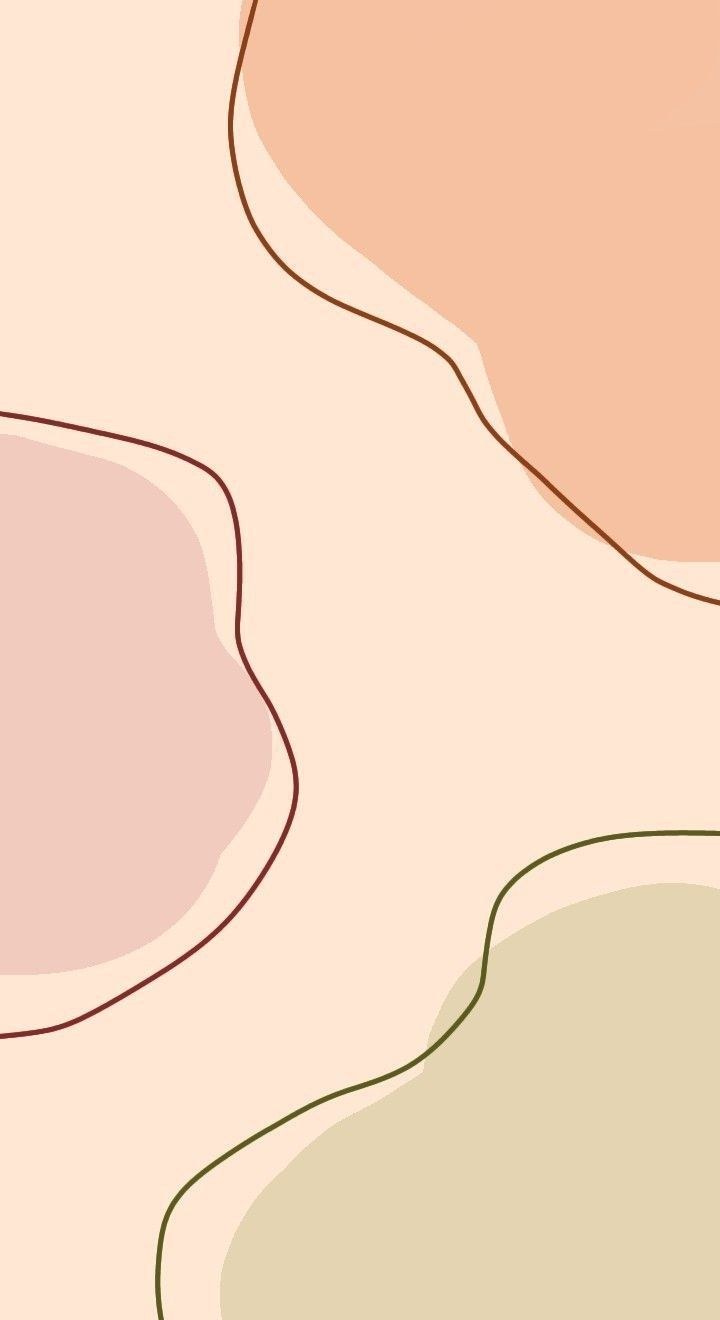 Бежевые обои на телефон
