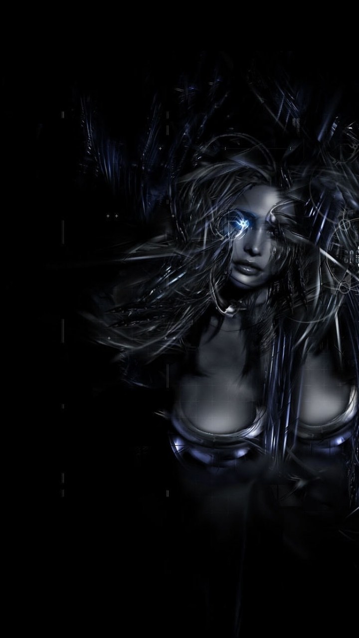 Темные темы с девушкой