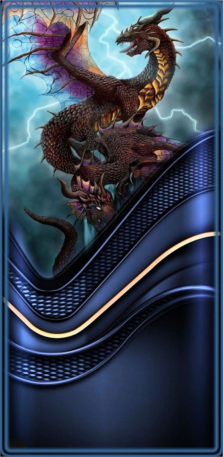 Дракон на телефон