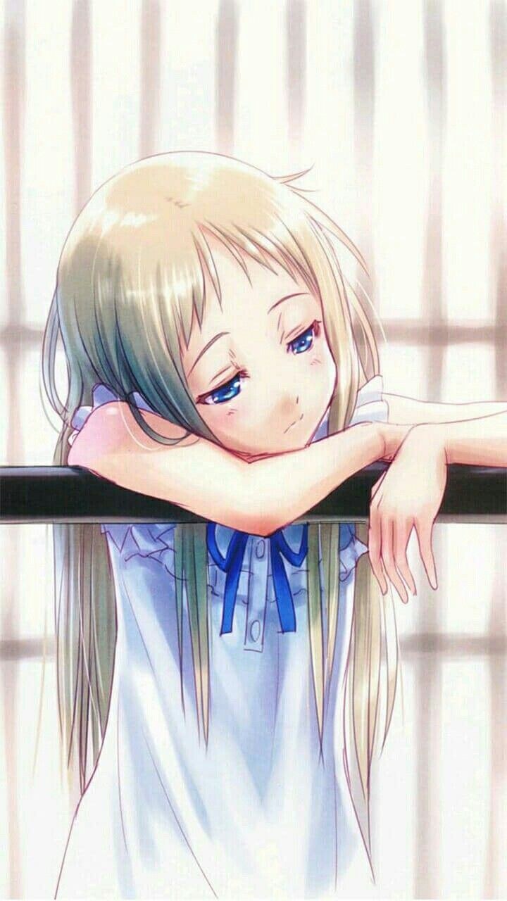 Милые аниме грустные