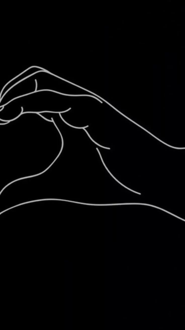 Мужчина и женщина в темноте