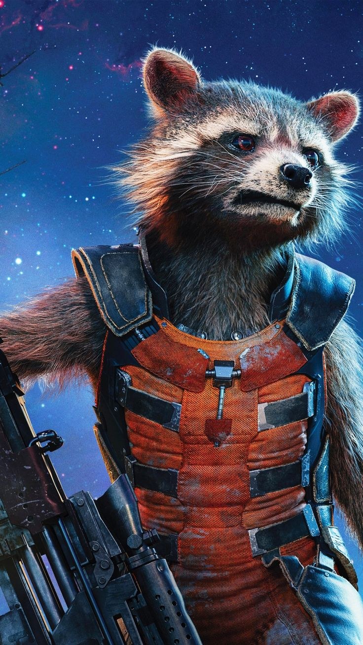 Реактивный енот Марвел комикс