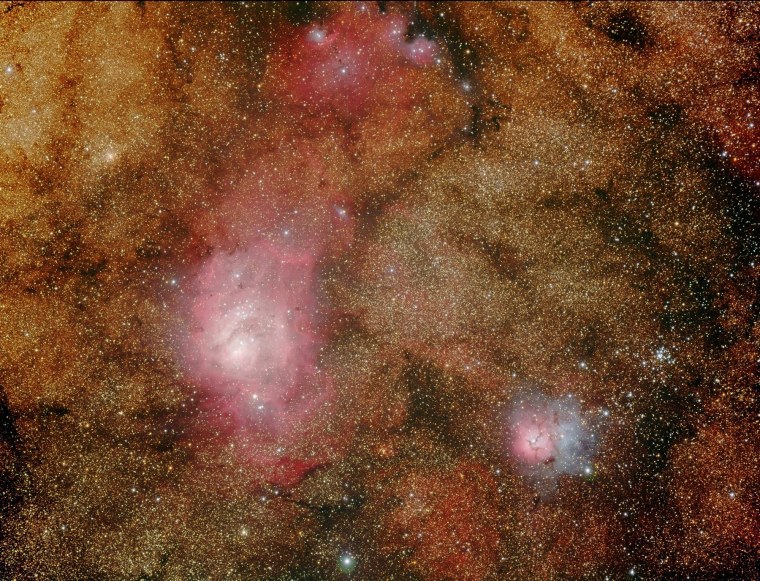 Туманность Лагуна (NGC 6523)