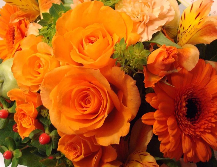 Темно оранжевый цвет