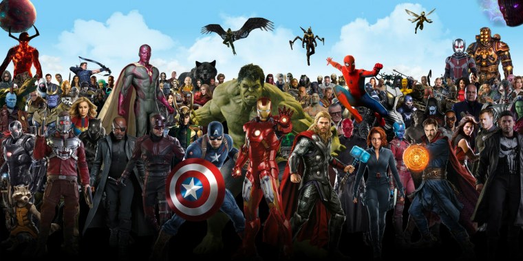 Marvel Киновселенная герои