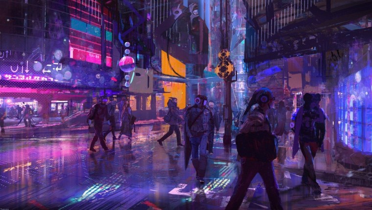 Night City wire Cyberpunk 2077