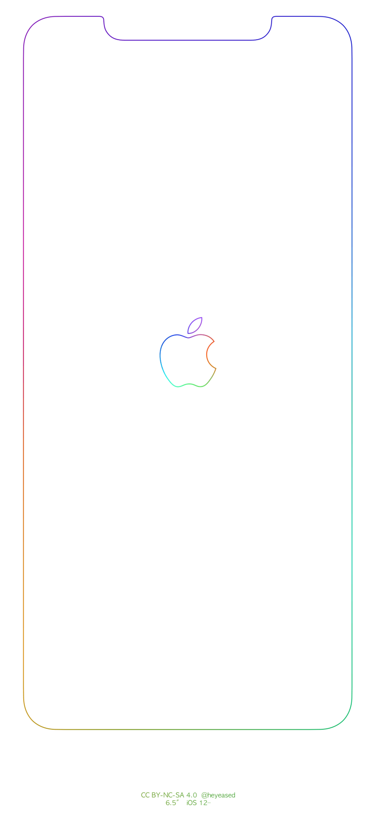 Экран смартфона на белом фоне