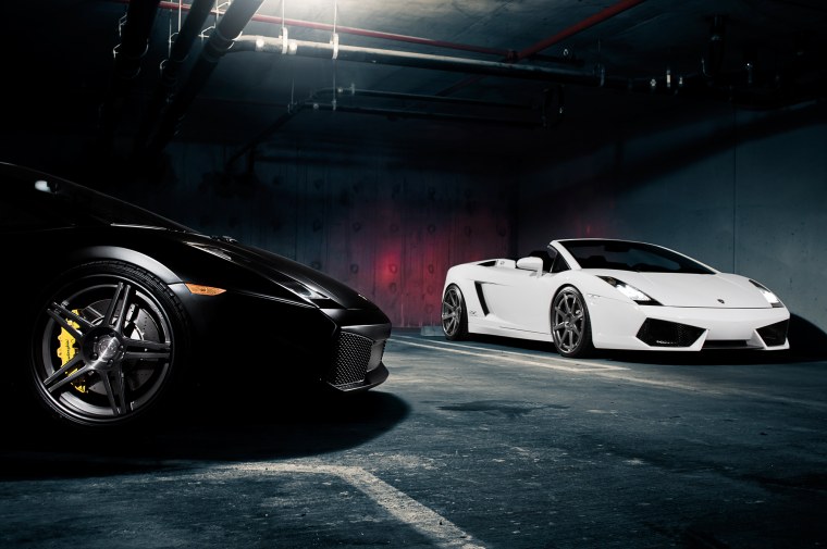 Ламборгини Галлардо белая