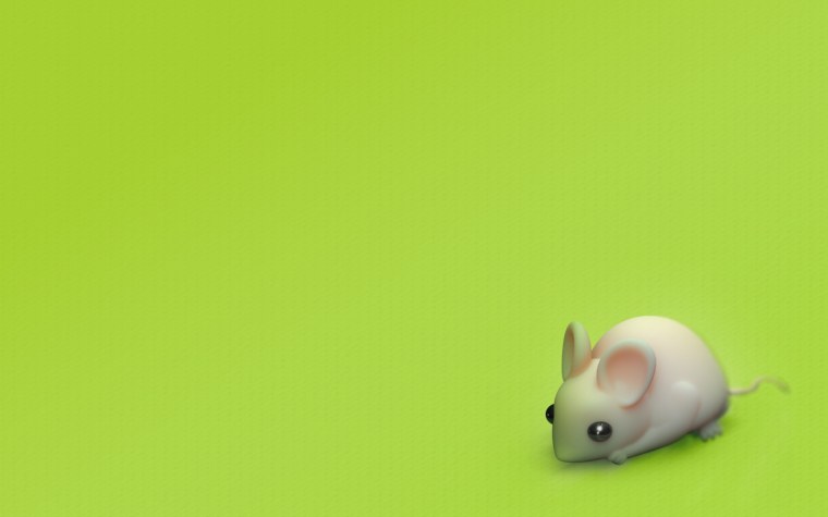 Мышонок в цветке