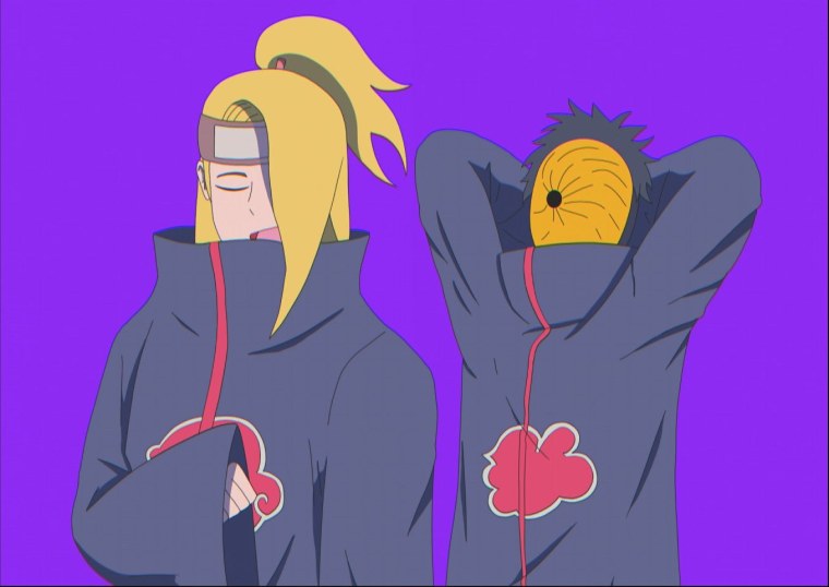 Дейдара и Саске шип