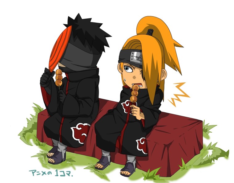 Итачи Кисаме Дейдара Какузу Хидан