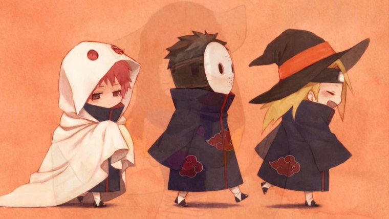 Тоби Дейдара и Сасори Чиби