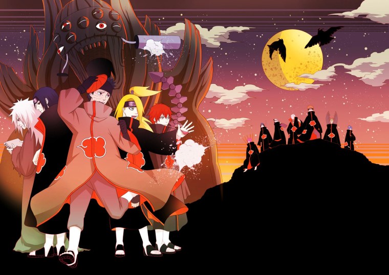 Аниме Наруто Чиби Акацуки