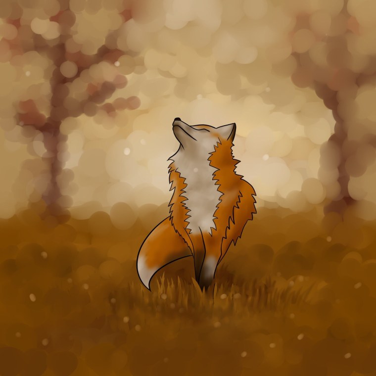 Мультяшные лисы красивые