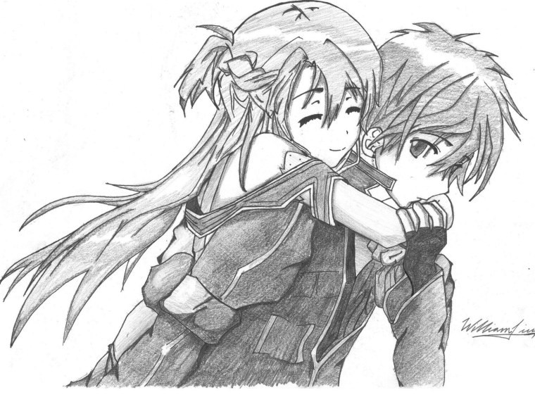 Кирито и Асуна чб