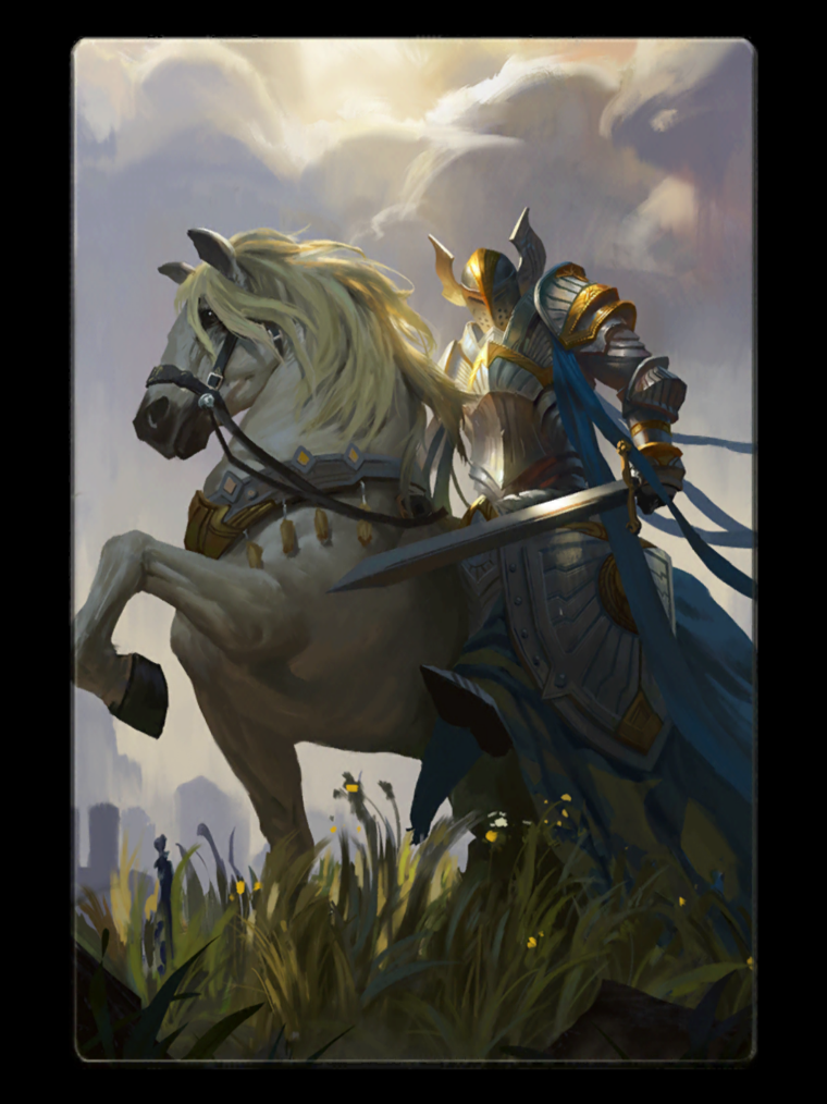 Белый кнайт