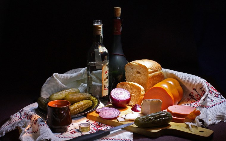 Закуска под водку