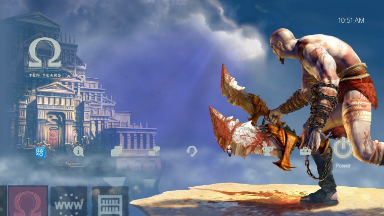 God of War тема для ps4