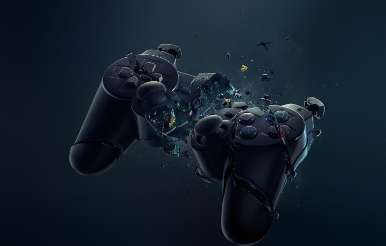 Разбитый геймпад пс4