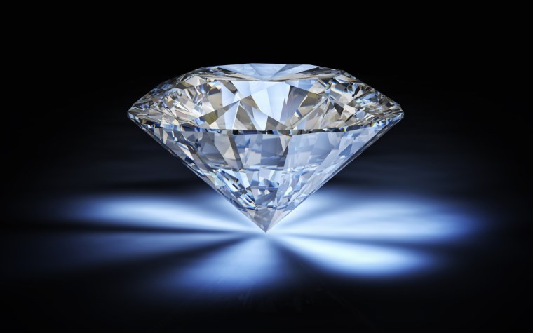 Бриллианты на черном фоне