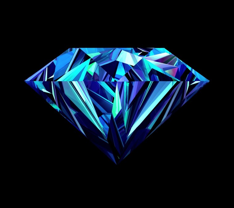 Бриллианты на темном фоне