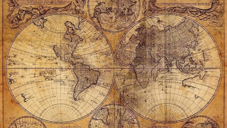 Карта мира на рабочий стол