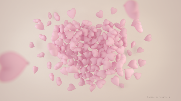 Светящиеся сердце