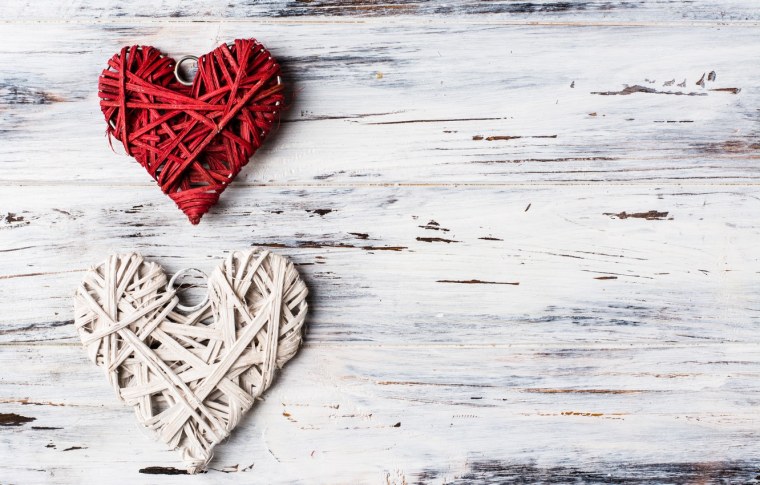 Красивые романтические сердечки