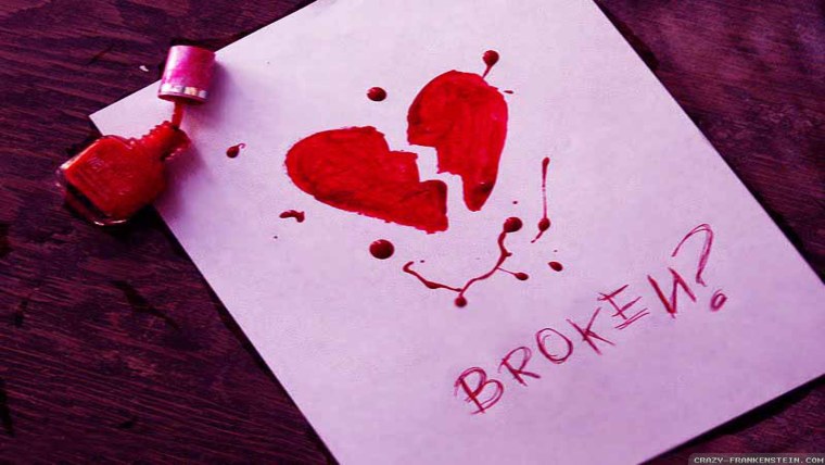 Разбитое сердце на аву