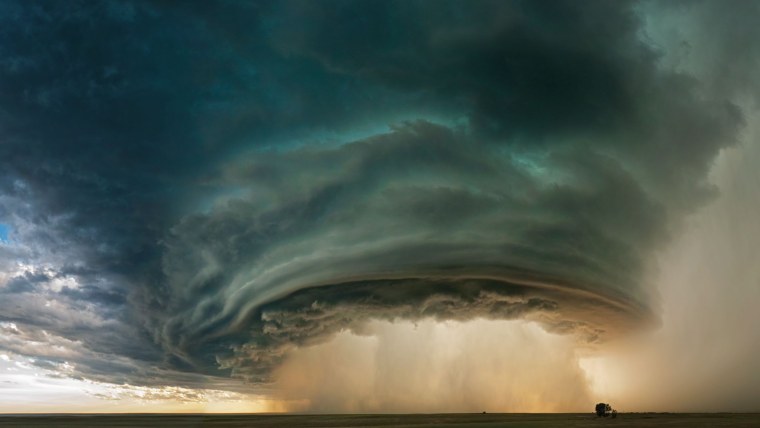 Штат Оклахома природа аллея Торнадо